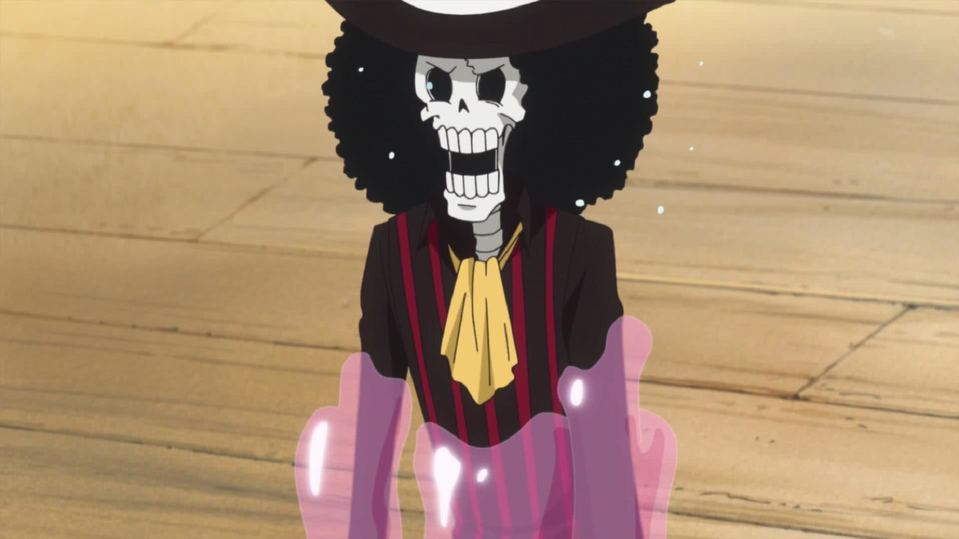 海贼王848集布鲁克和乔巴命悬一线路飞再现艾斯绝招