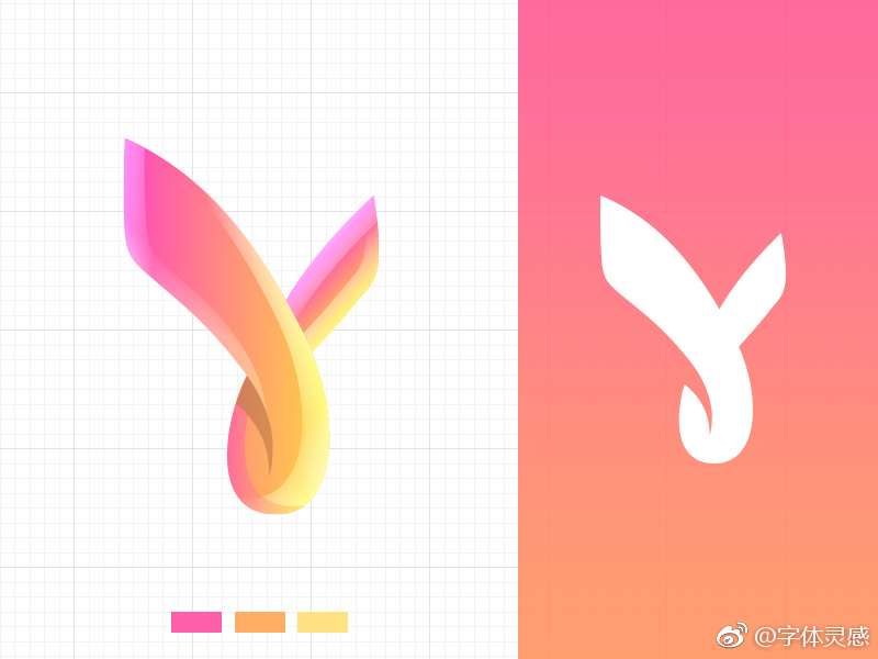 Y字母logo设计|字母|logo设计_新浪新闻