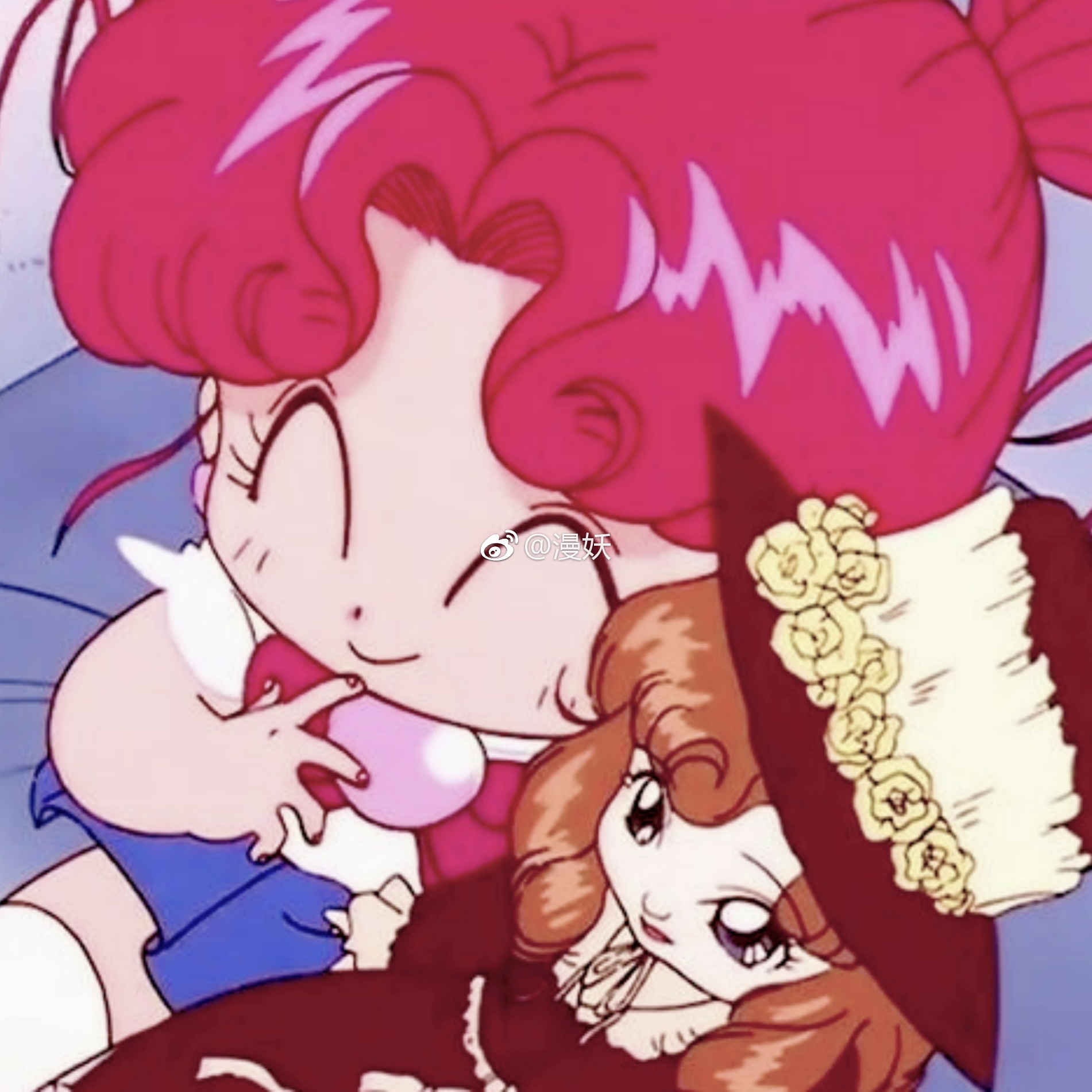 77旧漫头像美少女战士第五部水手小小chibichibi77真身为水手