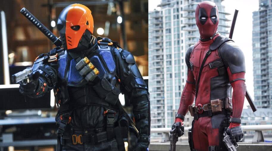 漫威与dc超级英雄在电影里最相似角色死侍和丧钟简直是双胞胎