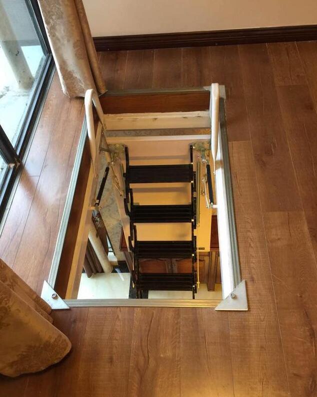 家装隐形楼梯,轻轻松松解决上楼问题,比德国技术牛,真是方便