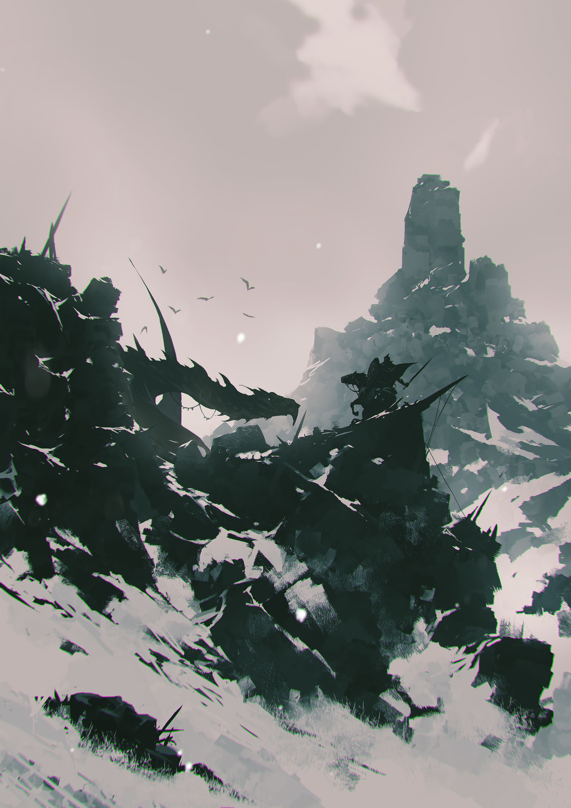 作品赏析mertun插画师a站传送门