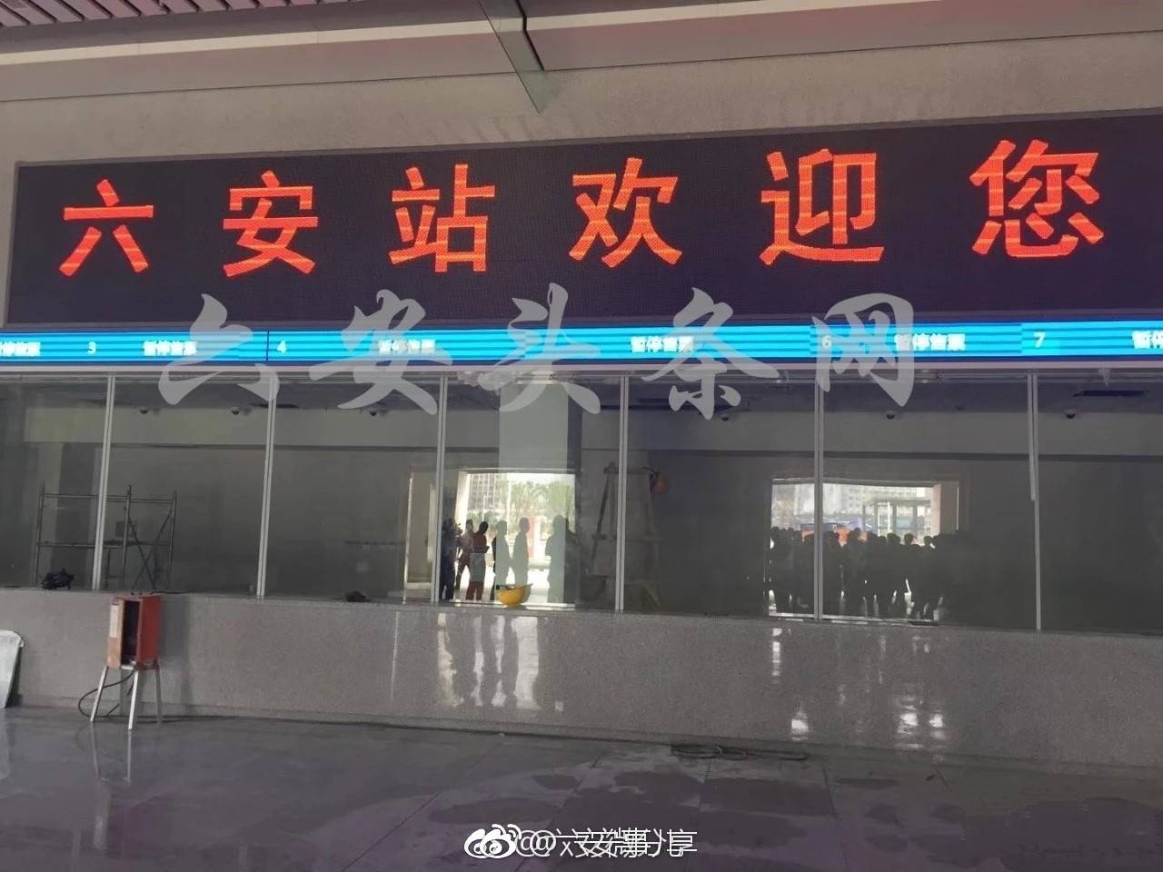 整体清扫,电梯调试,六安新火车站即将启航,你期待吗?[给力]
