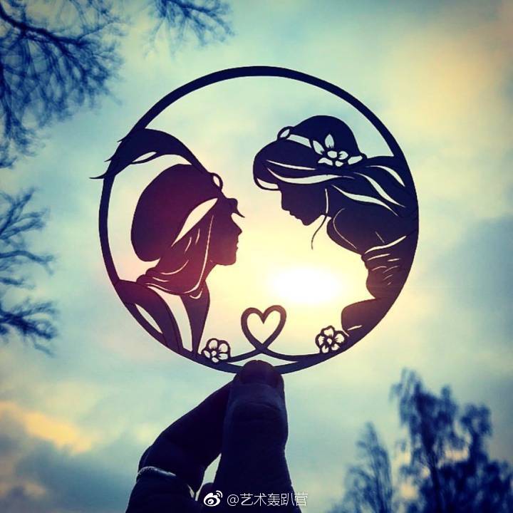 粉丝作品 || 来自国外的剪纸爱好者jo chorny是一位迪士尼粉丝