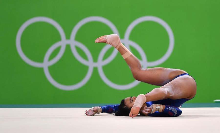 美女运动员们在赛场上的尴尬瞬间!