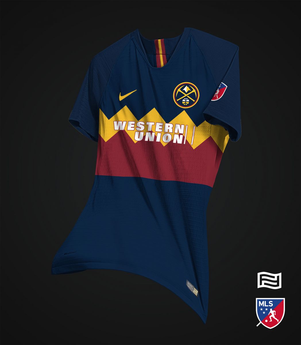 足球风阿根廷设计师为nba西部球队设计球衣哪款最靓