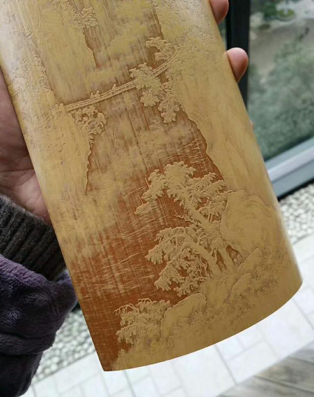 留青竹刻：大师把竹子做成这样的了，来评评哪件最受欢迎