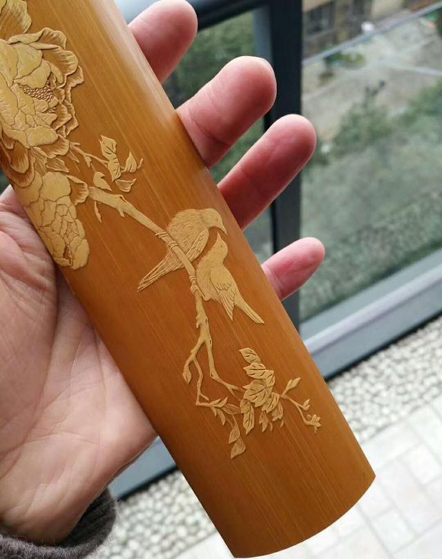 留青竹刻：大师把竹子做成这样的了，来评评哪件最受欢迎|竹刻|大师|外功_新浪新闻