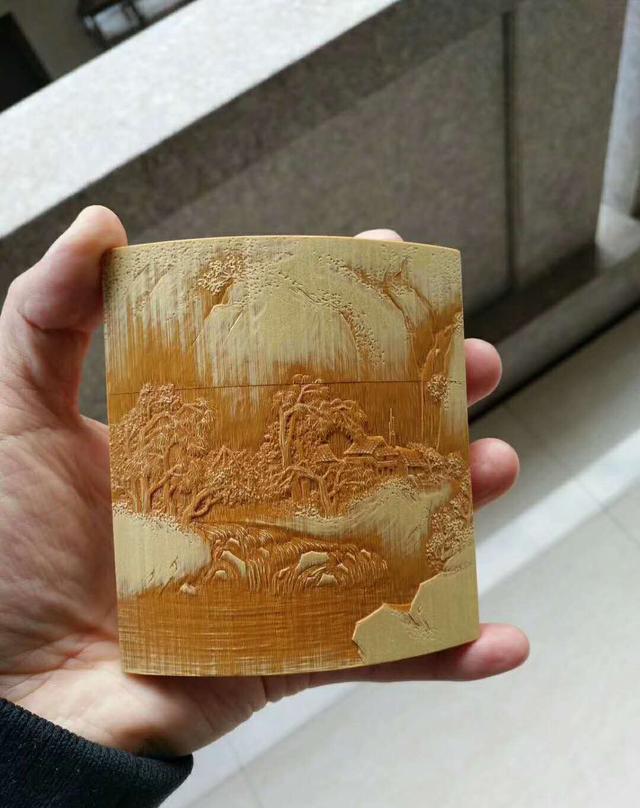 留青竹刻:大师把竹子做成这样的了,来评评哪件最受欢迎|竹刻|大师|外功_新浪新闻
