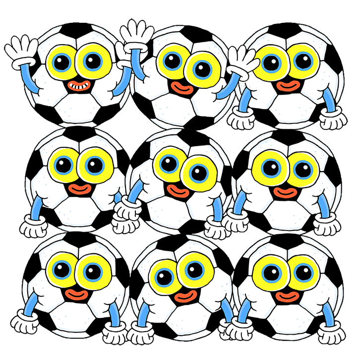 插画家sam taylor为2018年世界杯制作的gif