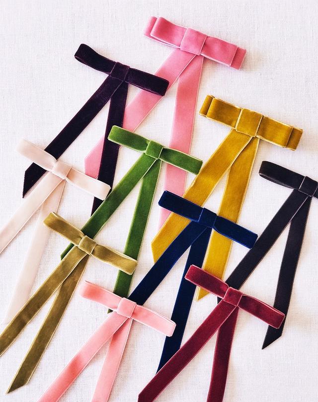 手工|教你diy复古范的天鹅绒丝带!