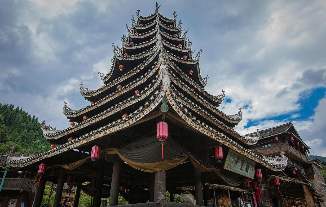 侗族这些建筑古迹美成这样, 你都来过了吗?|鼓楼|侗族|芋头_新浪新闻