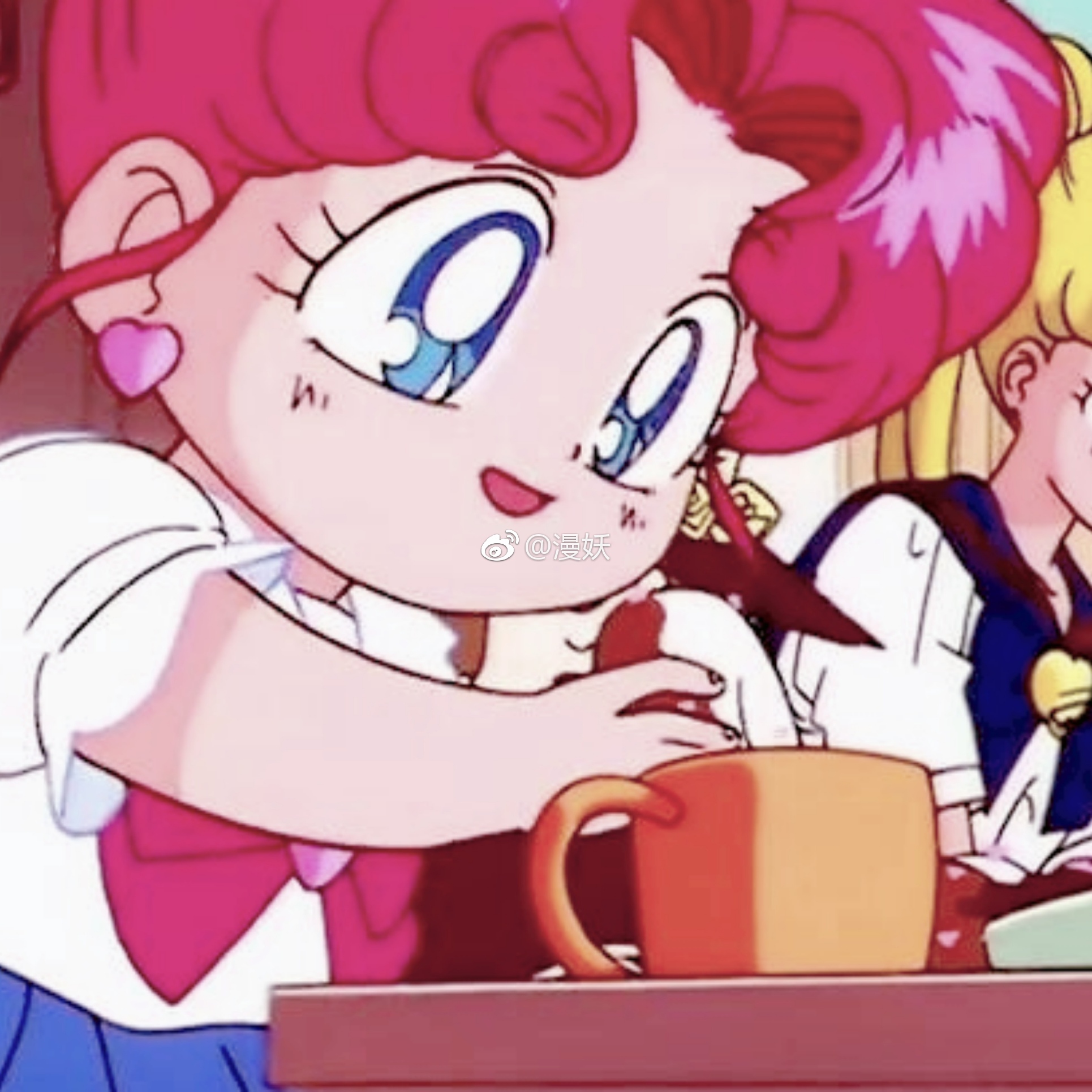 77旧漫头像美少女战士第五部水手小小chibichibi77真身为水手