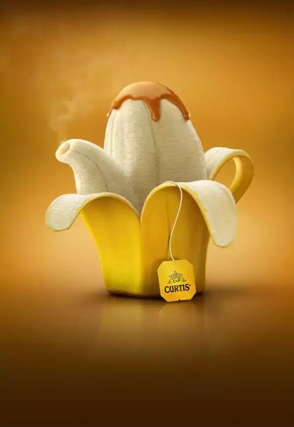 ps脑洞大!这些创意食品广告,看了都想舔屏!