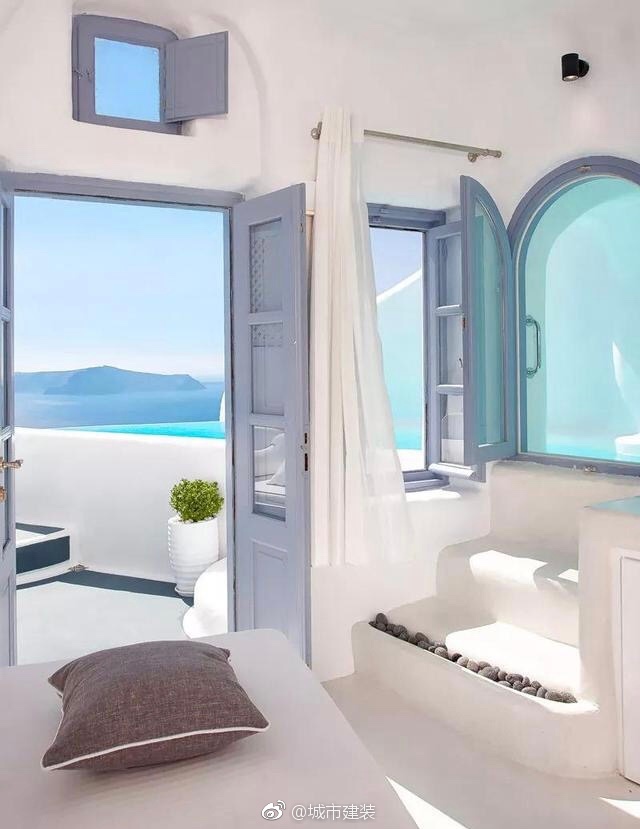 圣托里尼/dana villas酒店:基克拉迪建筑风格(1)