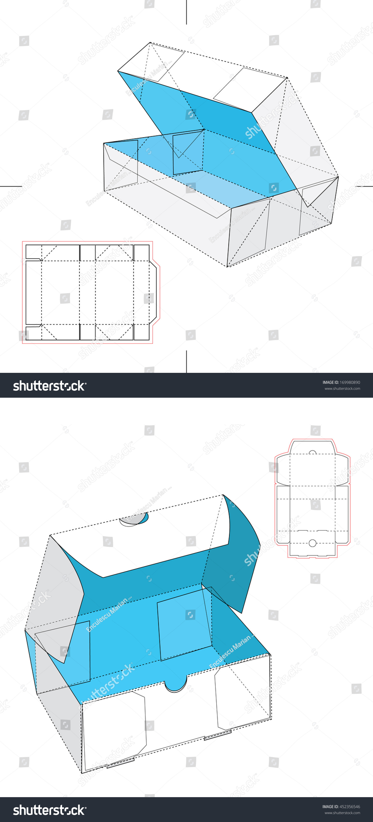 很全的盒型包装设计展开图需要的可以收了