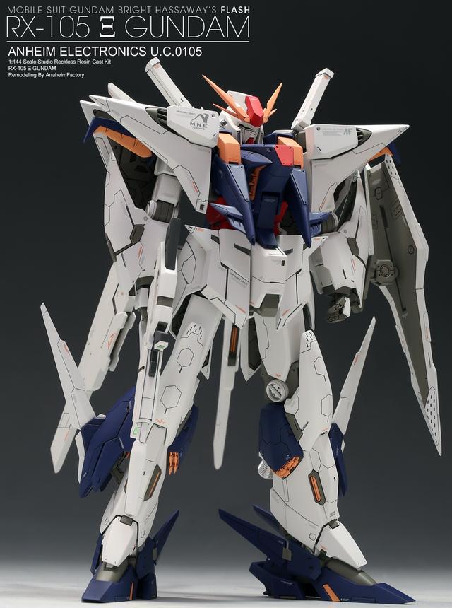 神作鉴赏144 1/144 rx-105柯西高达