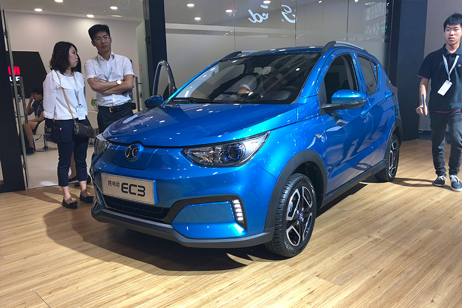 58万元起售 北汽新能源ec3正式上市