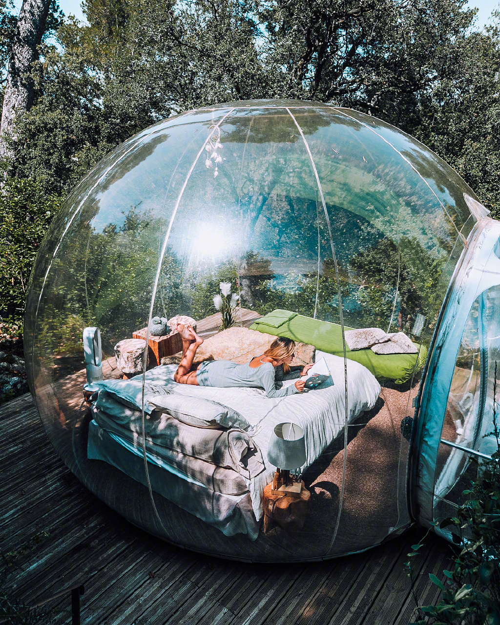 attraprêves法国透明气泡酒店67仰望星空说的是不是就是这样