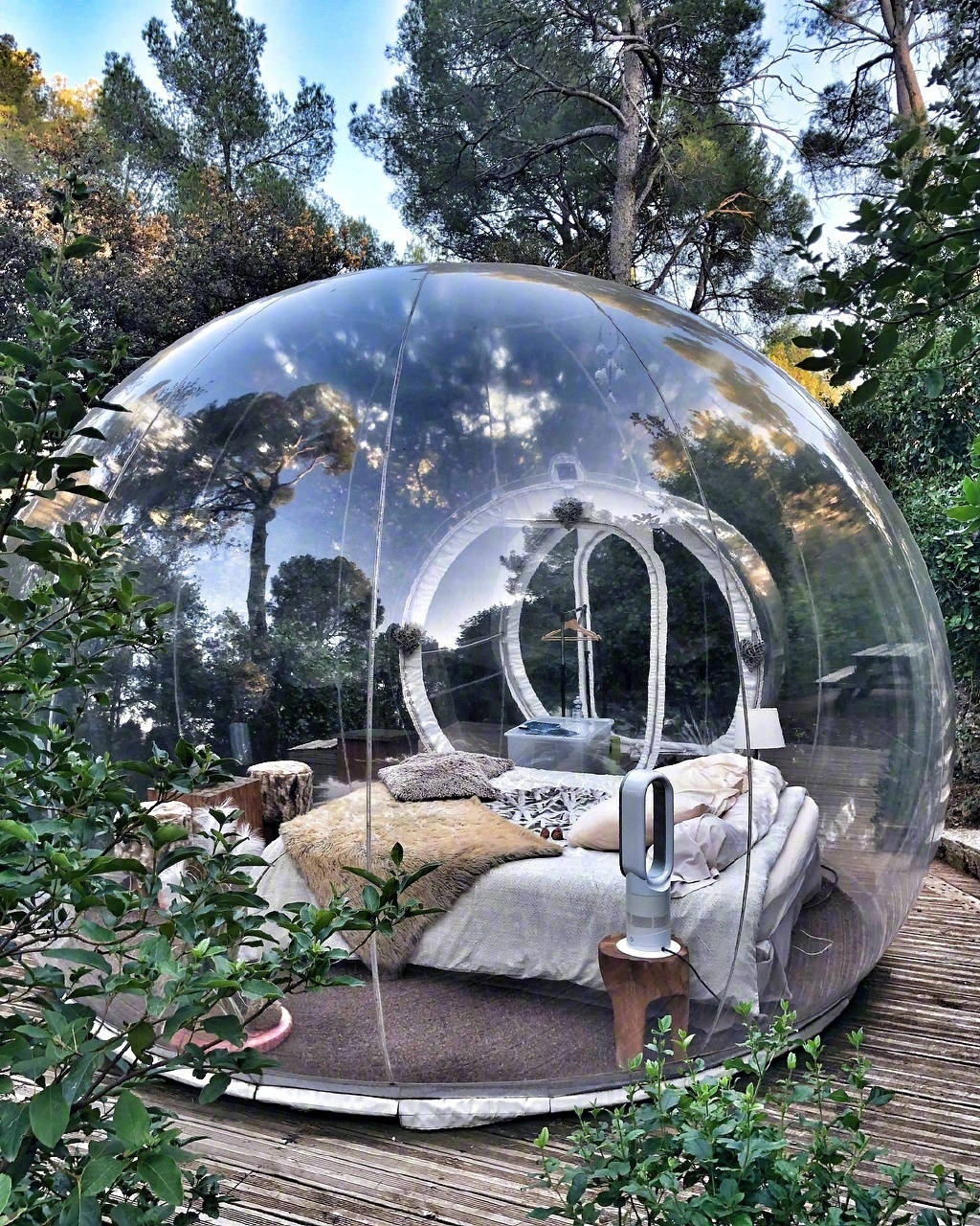 attraprêves法国透明气泡酒店67仰望星空说的是不是就是这样