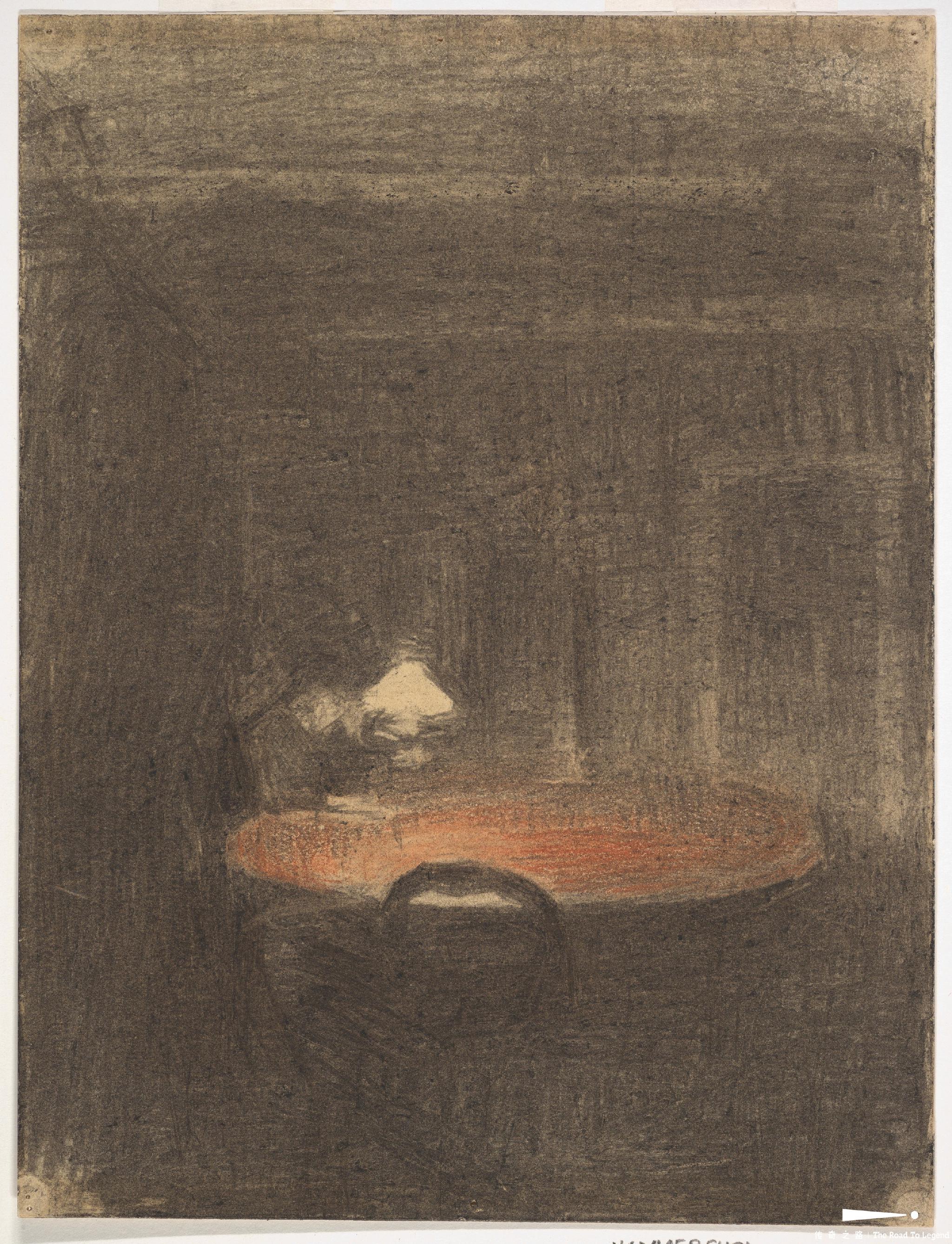 威尔汉姆哈默修伊生于1864年卒于1916年丹麦画家