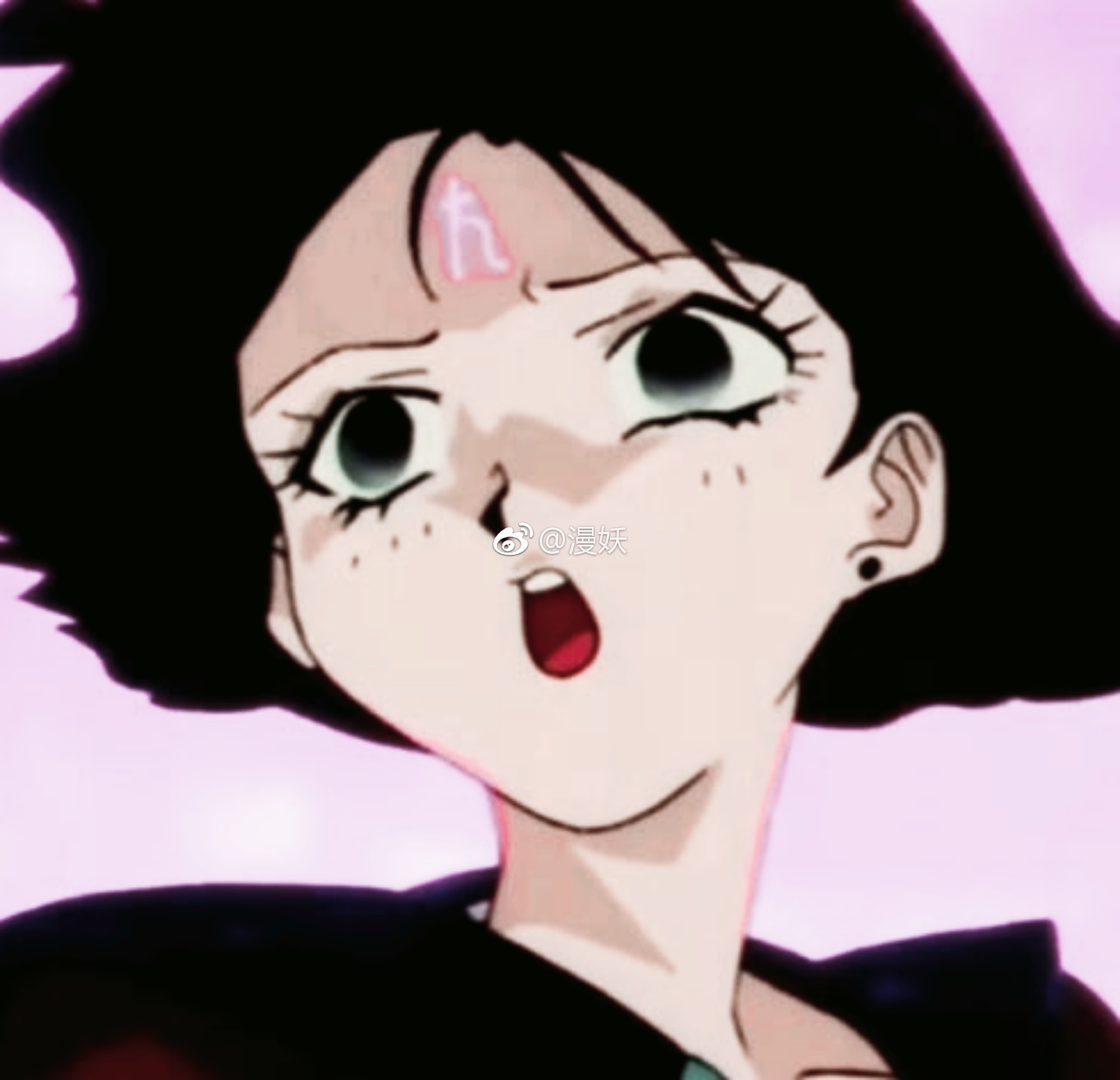 旧漫头像沉默的战士土萌萤77自截丨美少女战士水手土星sailor