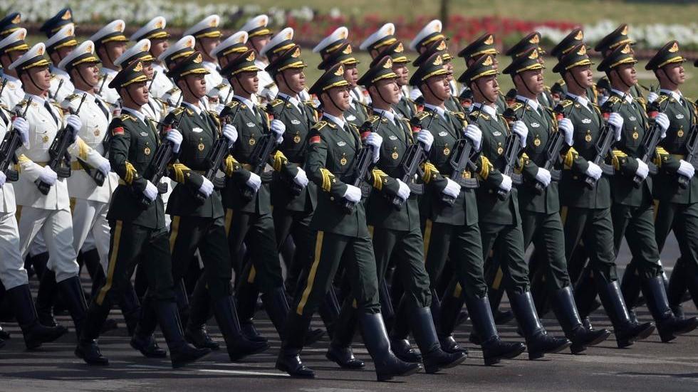 解放军三军仪仗队阅兵锦集,正步出场的气势让人热血沸腾!