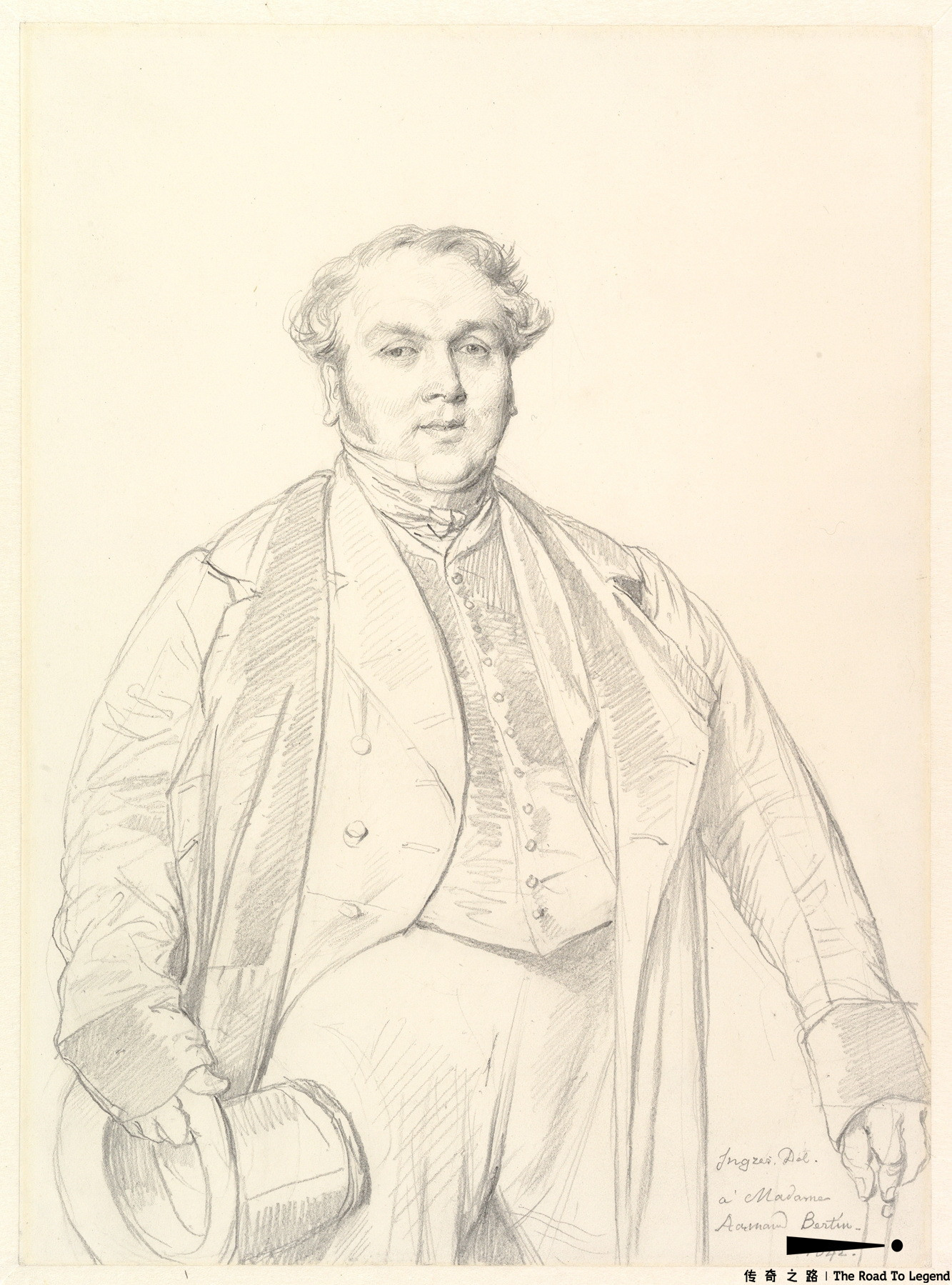 法国新古典主义画家安格尔高清素描稿3