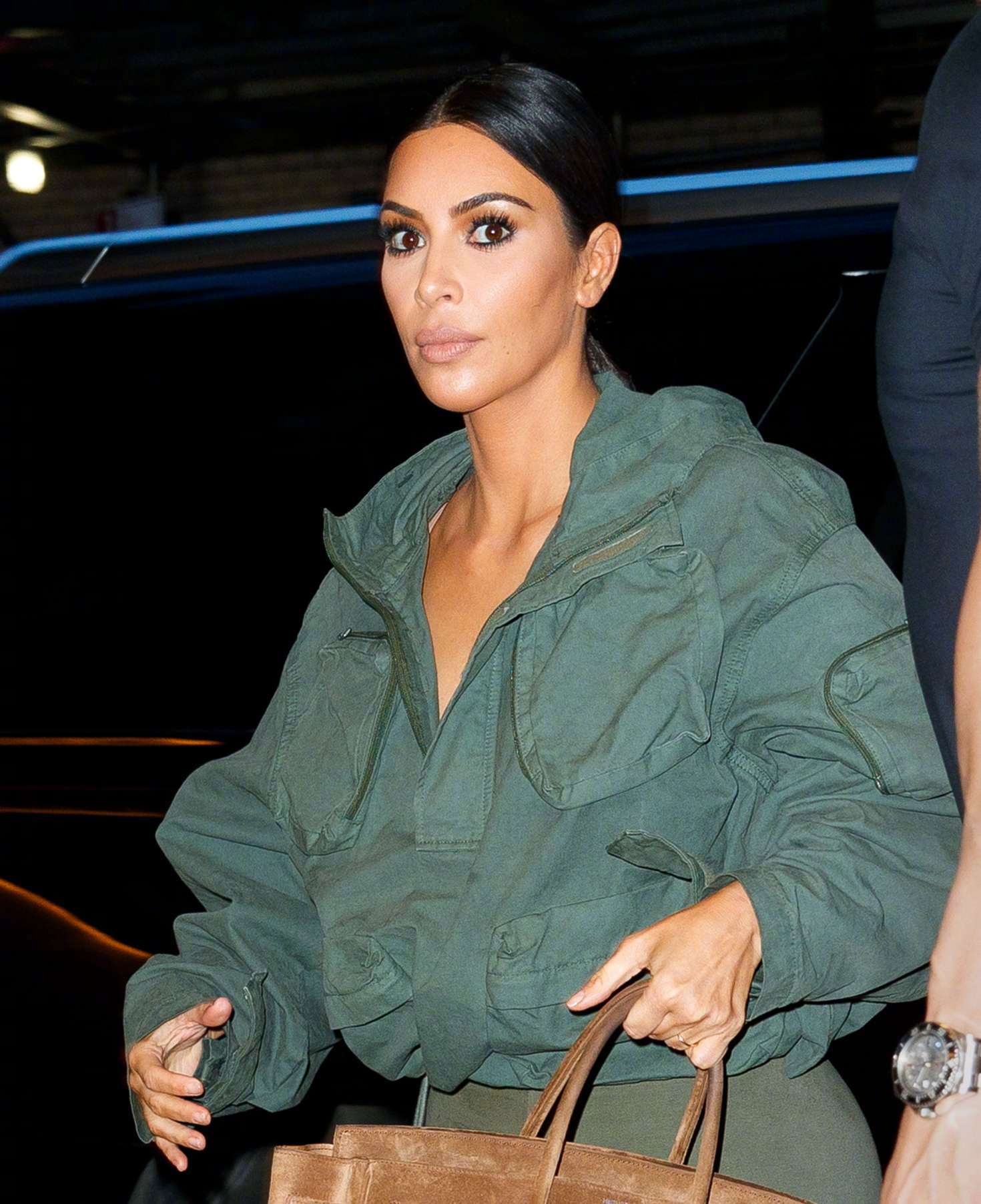 金卡戴珊kimkardashian在纽约外出的街拍