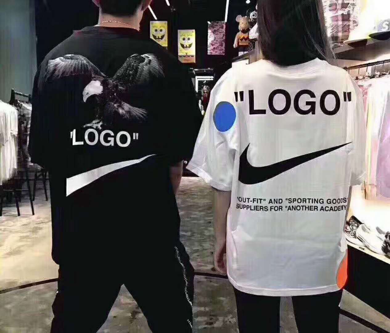 潮人為什麼都喜歡nikexoffwhiteow首次聯名大logo聯名短袖