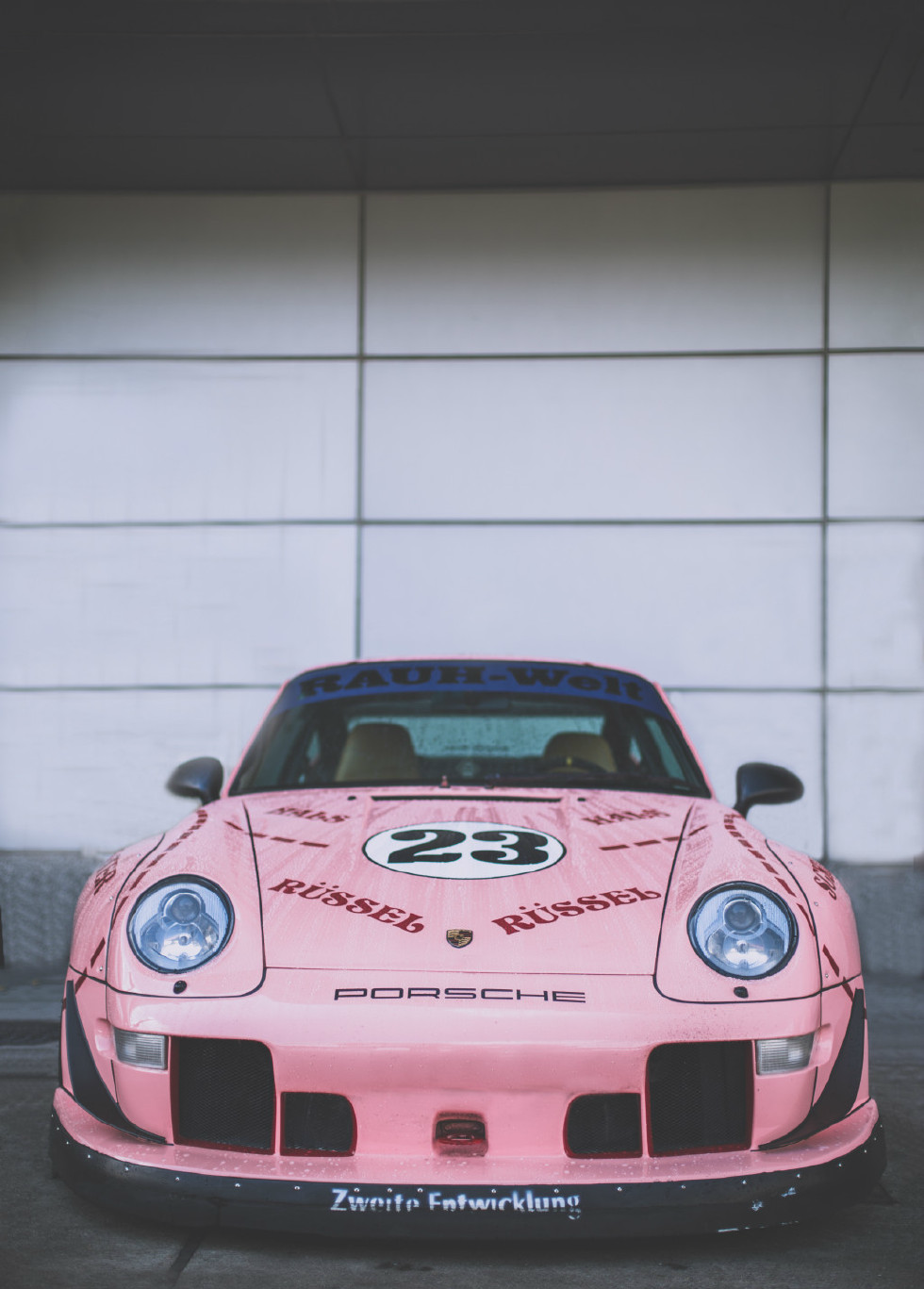 超粉保时捷,porsche993rwbpinkpig-新浪汽车