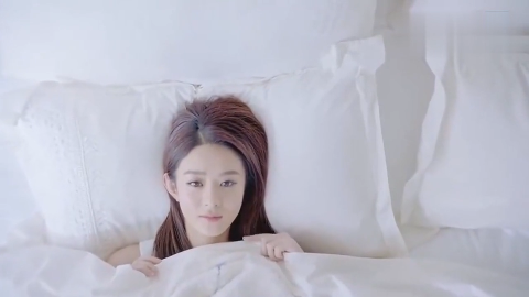赵丽颖清纯唯美短片这睡姿没想到是个渴望恋情的小女生