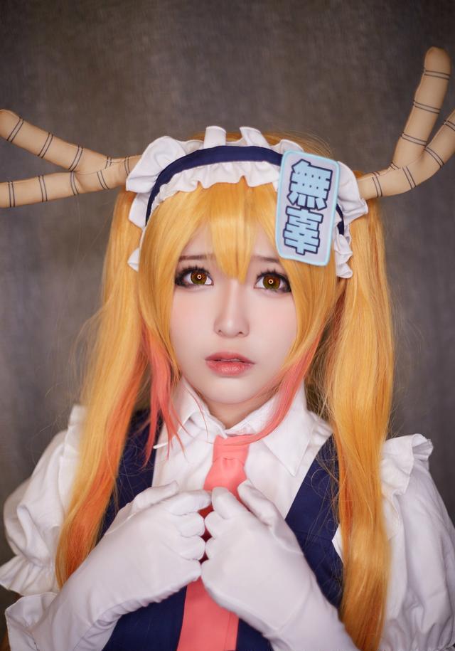 这是你家掉的龙女仆嘛?小林家的妹抖龙托尔cosplay.