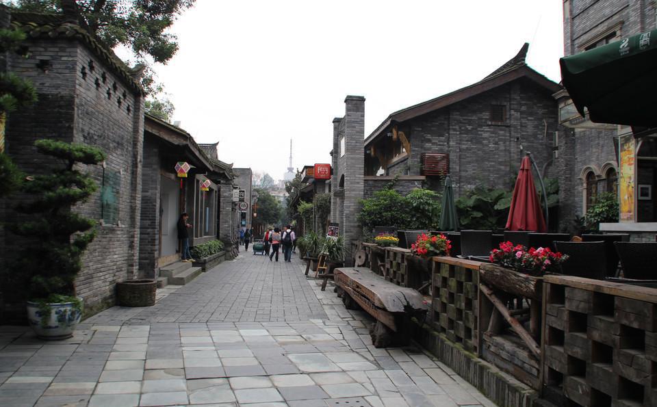 成都旅游必去景点 宽窄巷子
