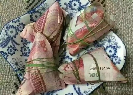 幽默笑话:不是我吹牛,这个粽子有多少我能吃多少