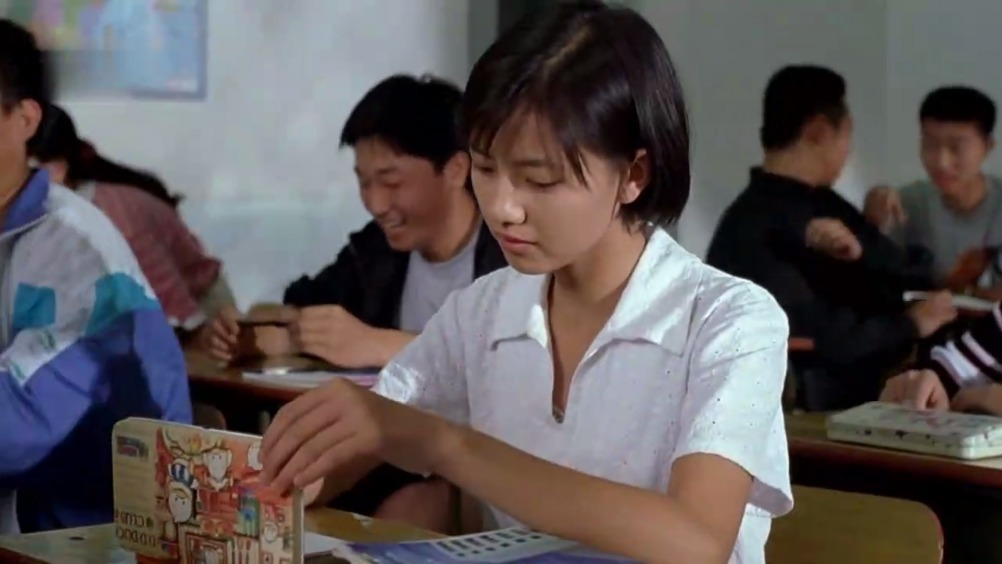 1997年拍《爱情麻辣烫--声音》 时高圆圆才18