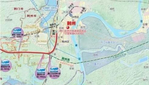 荆门到荆州要修建一条高铁啦!