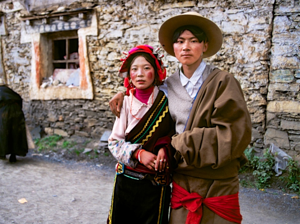 老照片:史蒂夫·麦凯瑞西藏行,千禧年的拉萨