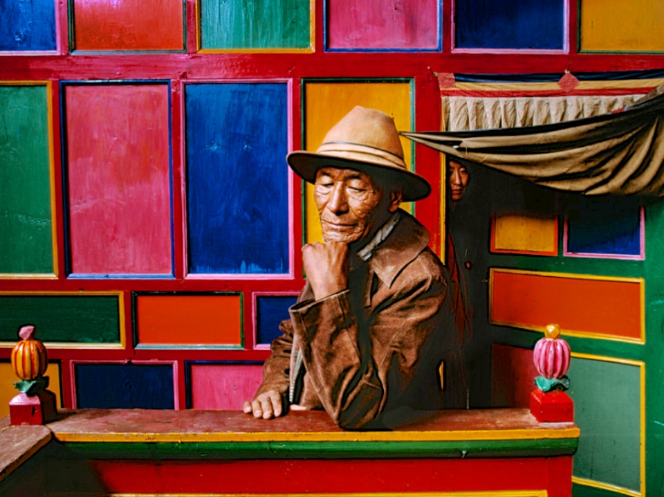 老照片:史蒂夫·麦凯瑞西藏行,千禧年的拉萨