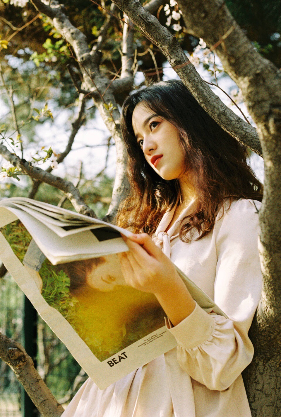 你迎面朝我走来,我就和春天撞了满怀出镜:@米晨晨m