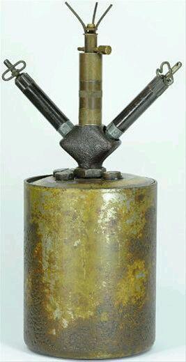 s型地雷是德军在战前开发成功的,是第一次世界大战后德军重整军备的