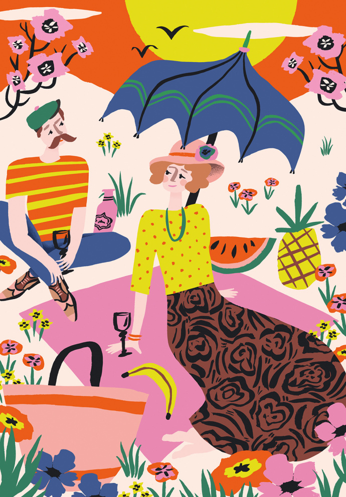 夏天将至荷兰插画师marijkebuurlage