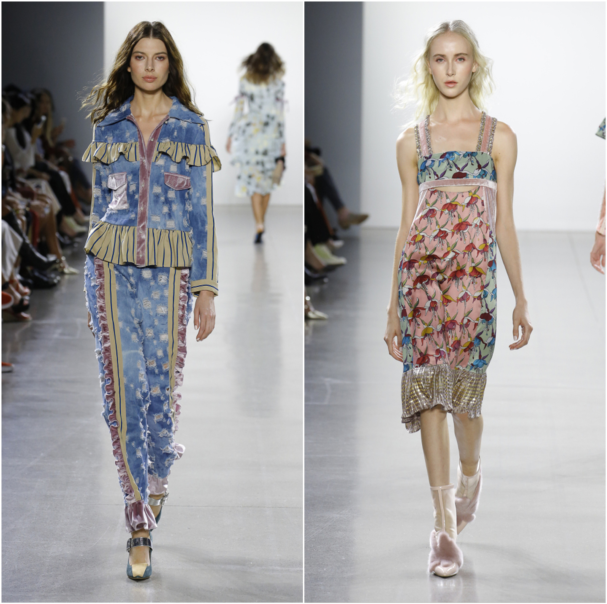 vivienne hu s/s 2019 | 华裔时装设计师胡媛媛以花卉和植物为灵感