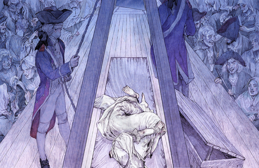 玛丽皇后主题插画 | by jen yoon