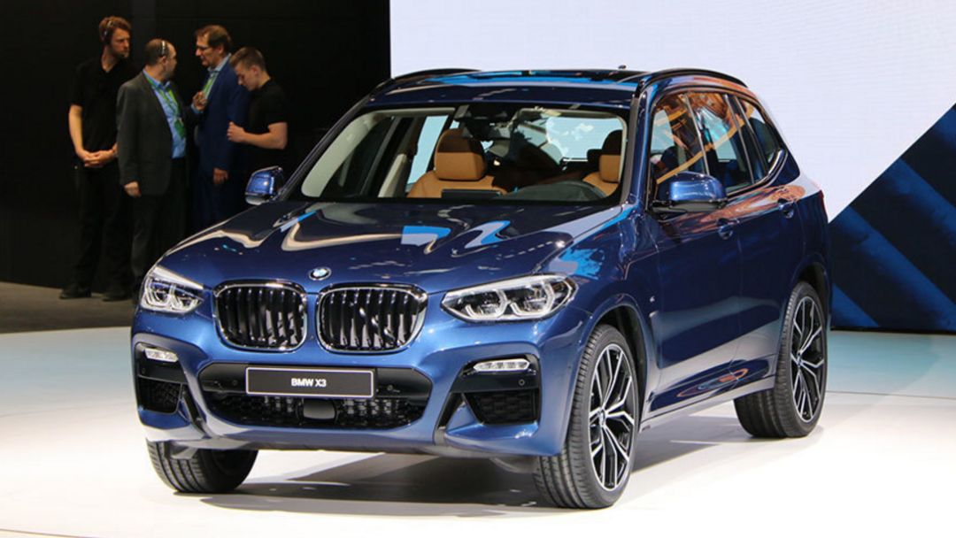 视频丨2018北京车展 实拍华晨宝马全新一代x3