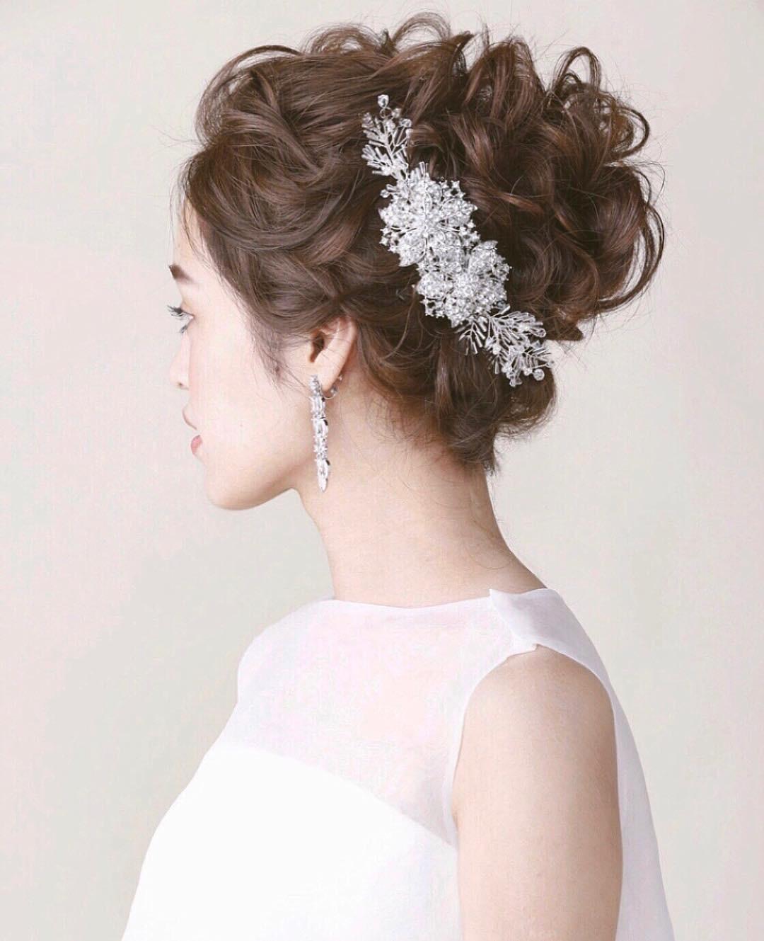 唯美又仙气的新娘编发,漂亮的发型让你做个不一样的新娘