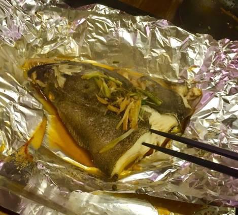 锡纸包的鸦片鱼头19时:黄门老灶火锅地址:玄武区北京东路1号环亚