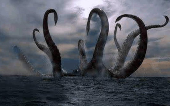 比蓝鲸大100倍的生物北海巨妖克拉肯真实存在吗