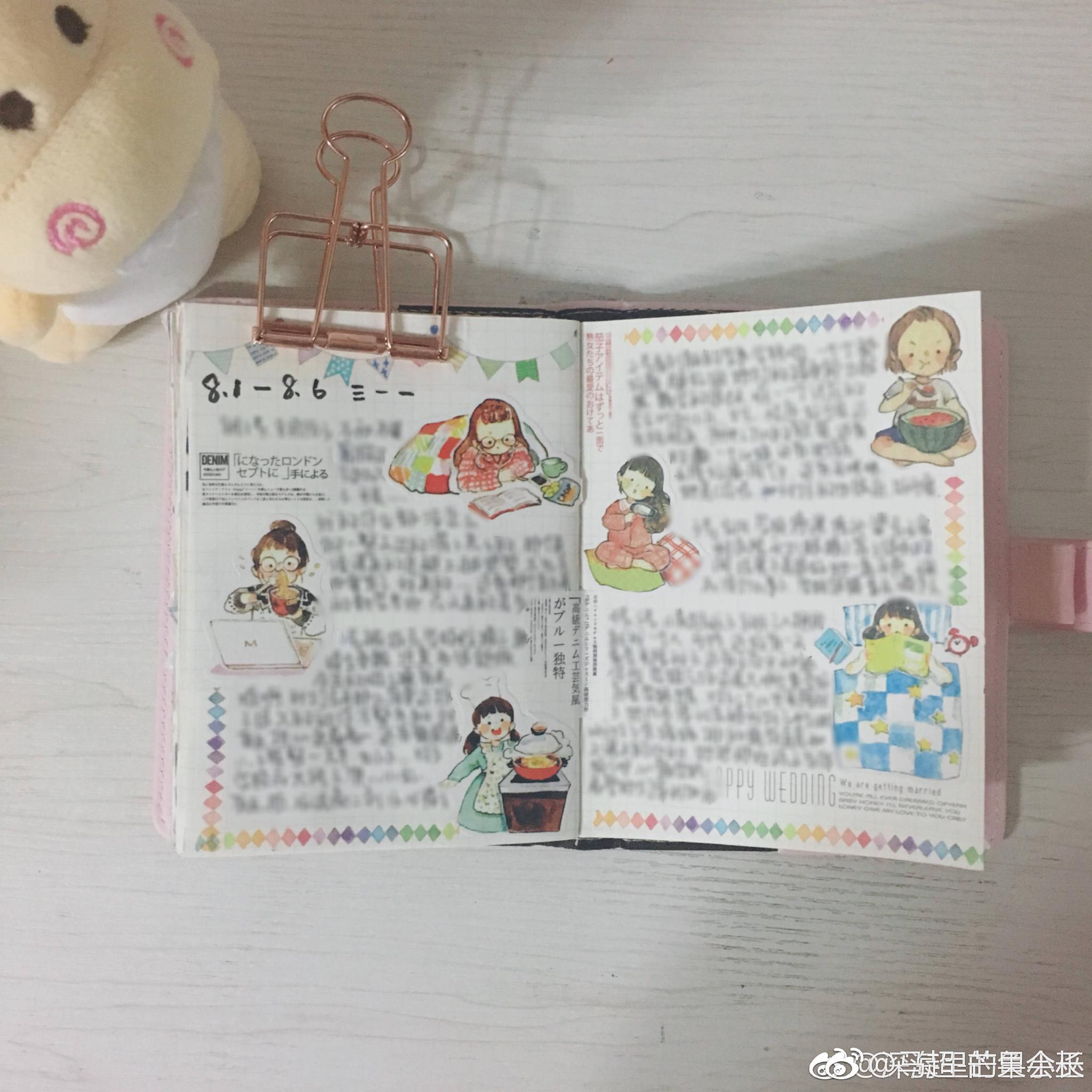 追星手帐来袭对爱豆的钟情不言而喻你也为爱豆做过手帐吗