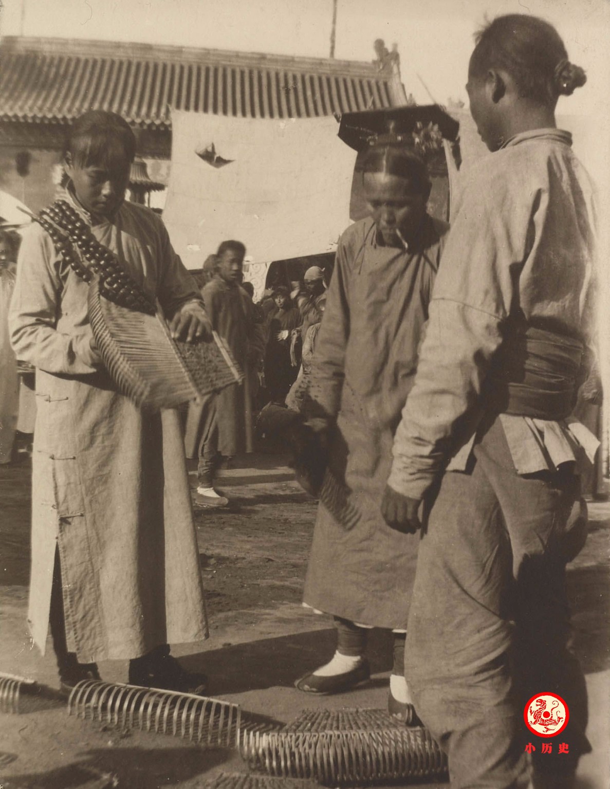 晚清老照片还原北京街景和百姓生活